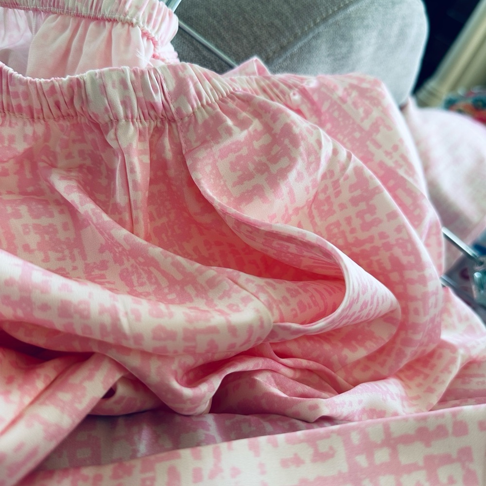 Pink Pajamas with front Pockets - Picture 5 of 7